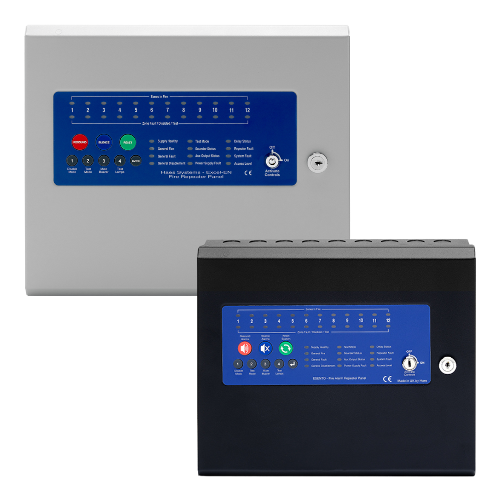 Haes Esento Marine 12 Zone Konvansiyonel Yangın Alarm Tekrarlama Paneli