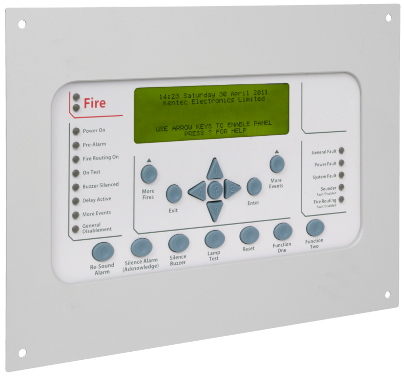 Kentec Syncro View Marine & Offshore Local LCD Yangın Alarm Tekrarlama Paneli