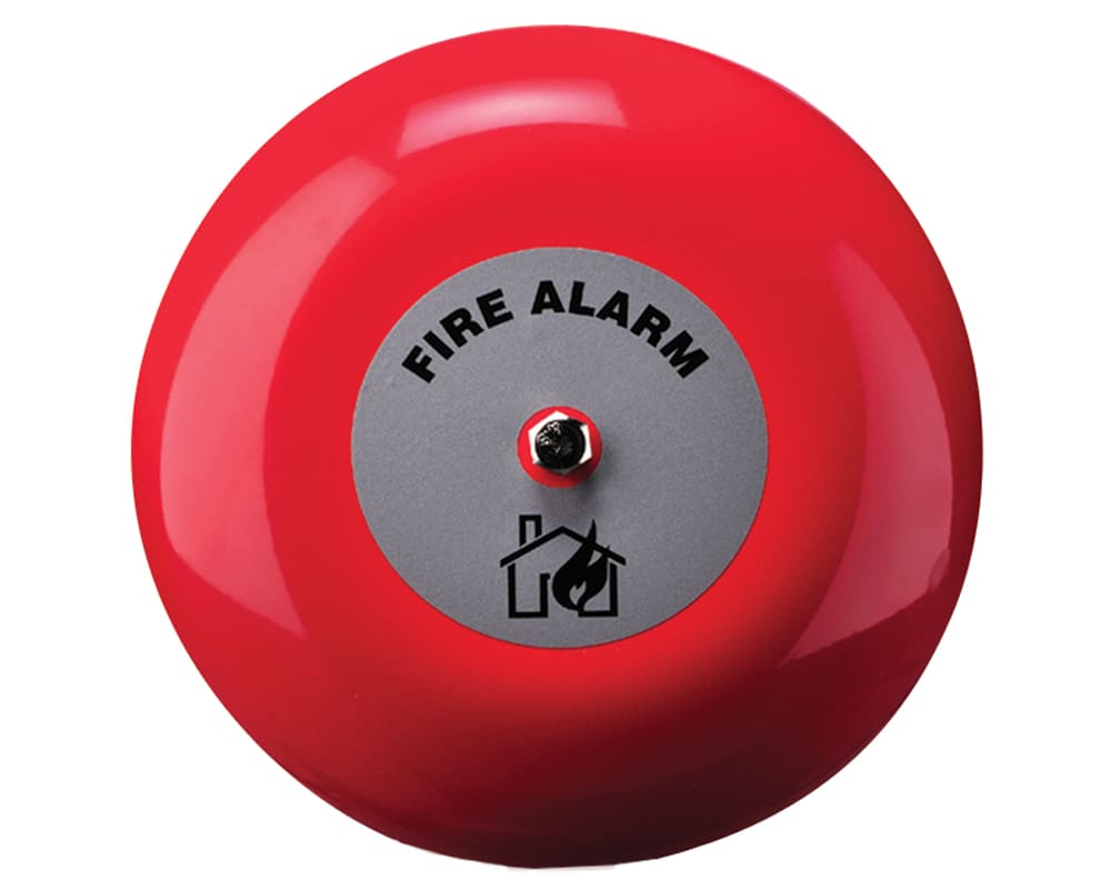 Klaxon Fire Bell 6 İnç Yangın Alarm Zili